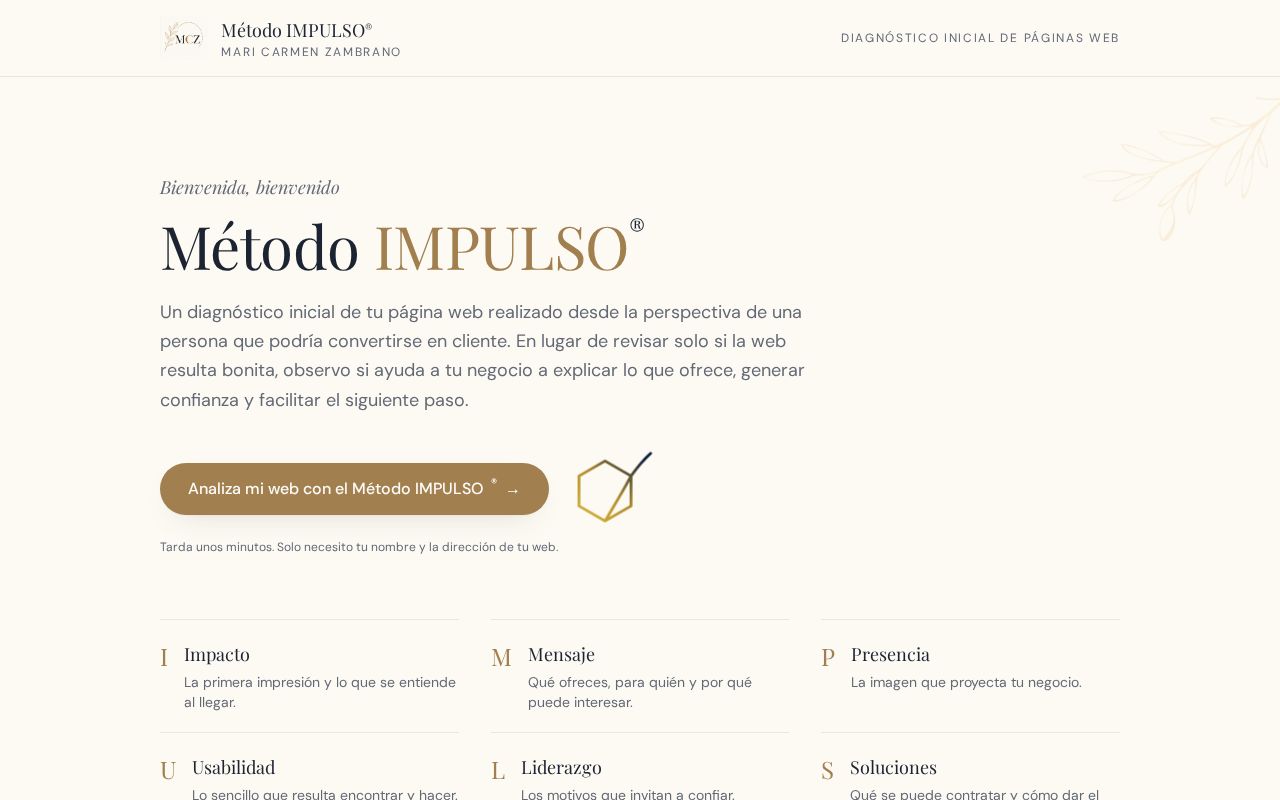 Captura de Método IMPULSO®